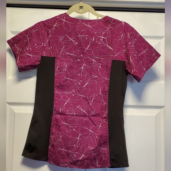 Mobb Xxs purple print scrub - Picture 2 of 3